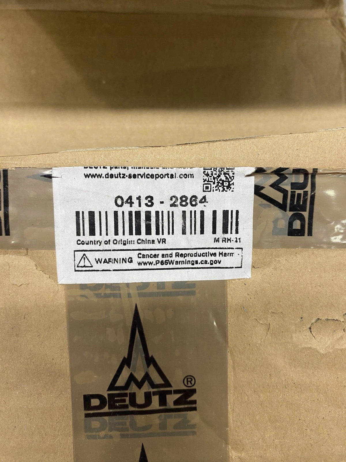 0413-2864 Genuine Deutz V-Grooved Belt Drive Pulley