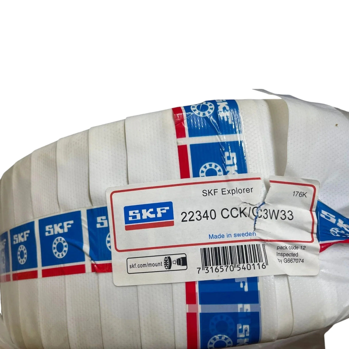 22340 CCK/C3W33 Genuine SKF Spherical Roller Bearing - Truck To Trailer