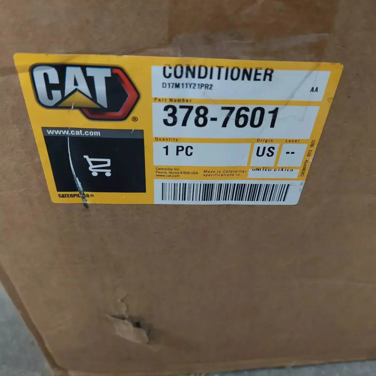 378-7601 Caterpillar Air Conditioner - Truck To Trailer