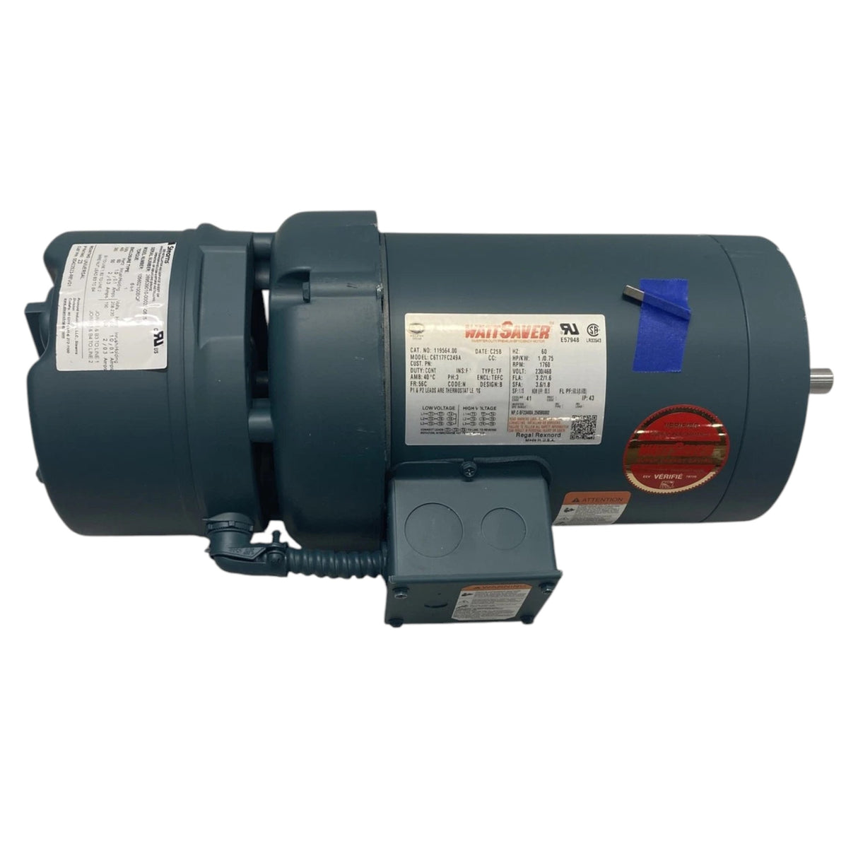 119564.00 Leeson 1HP Brake Motor