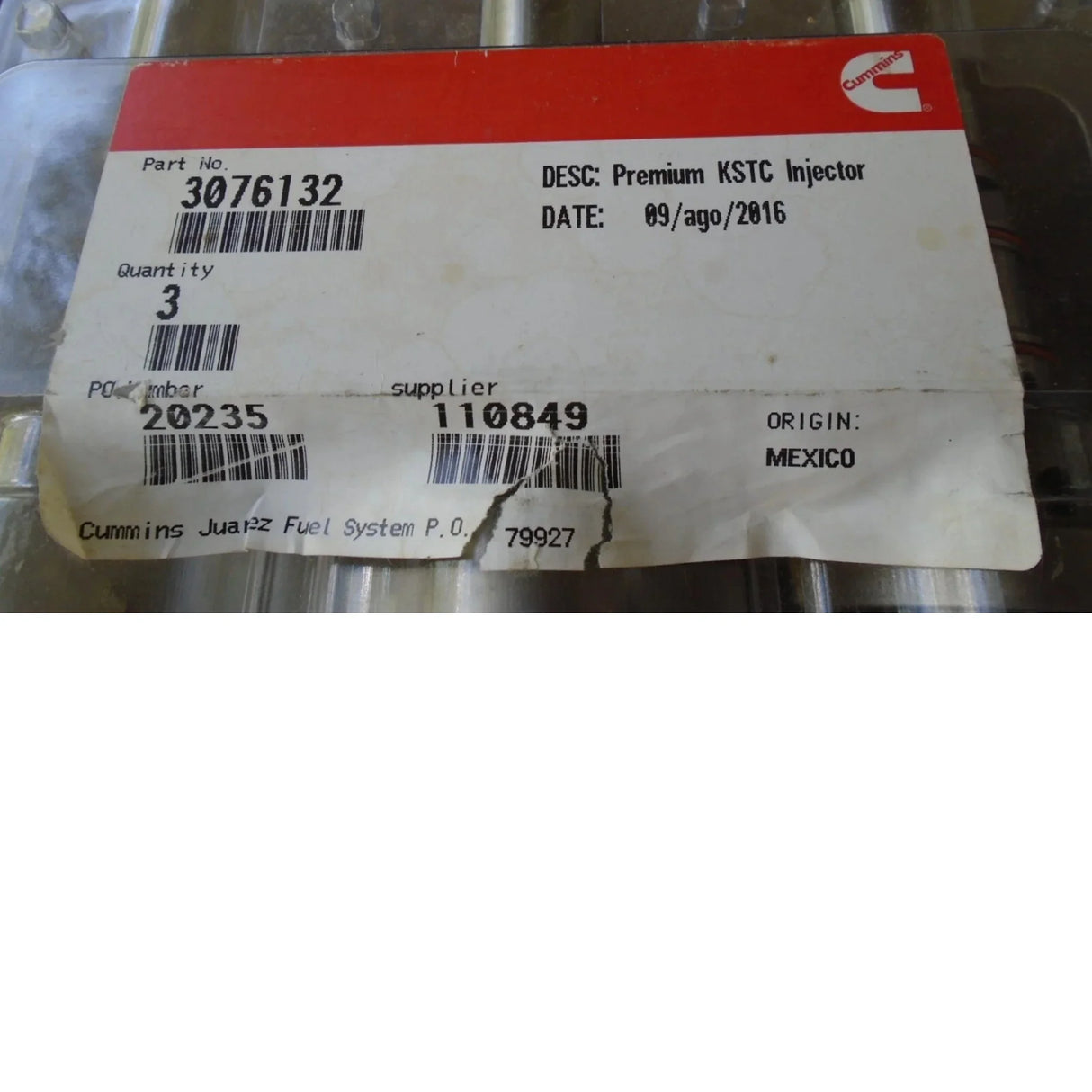 3058802 Genuine Cummins Fuel Injector