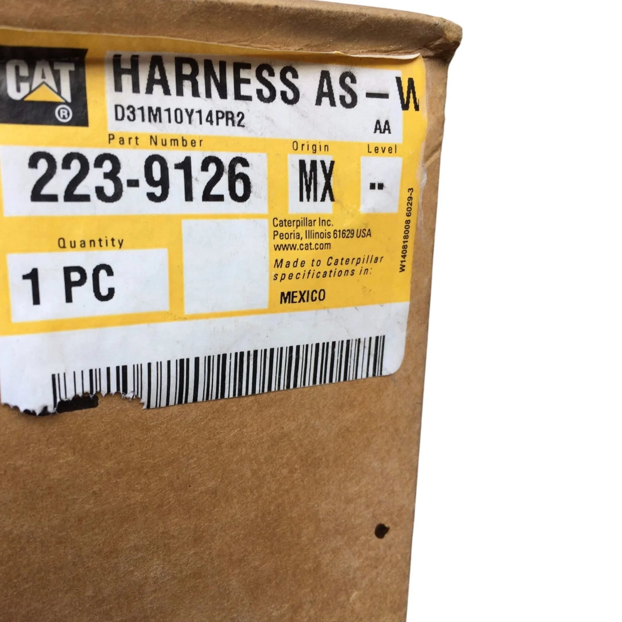 223-9126 Genuine CAT Harness AS-W - Truck To Trailer