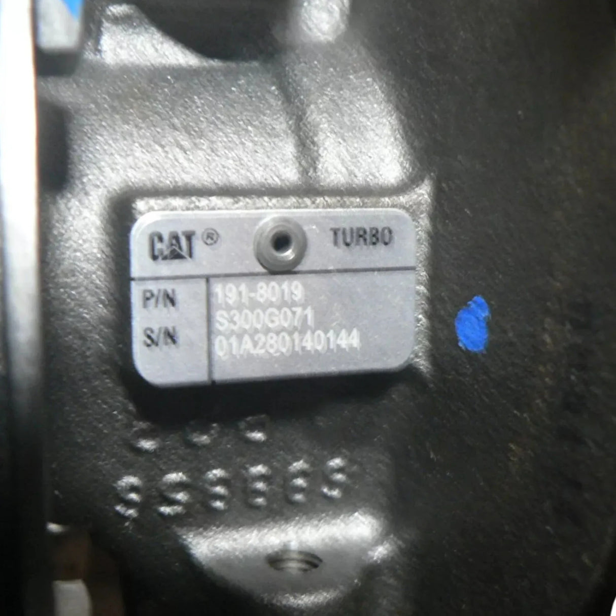 191-8019 CAT Turbocharger - Truck To Trailer