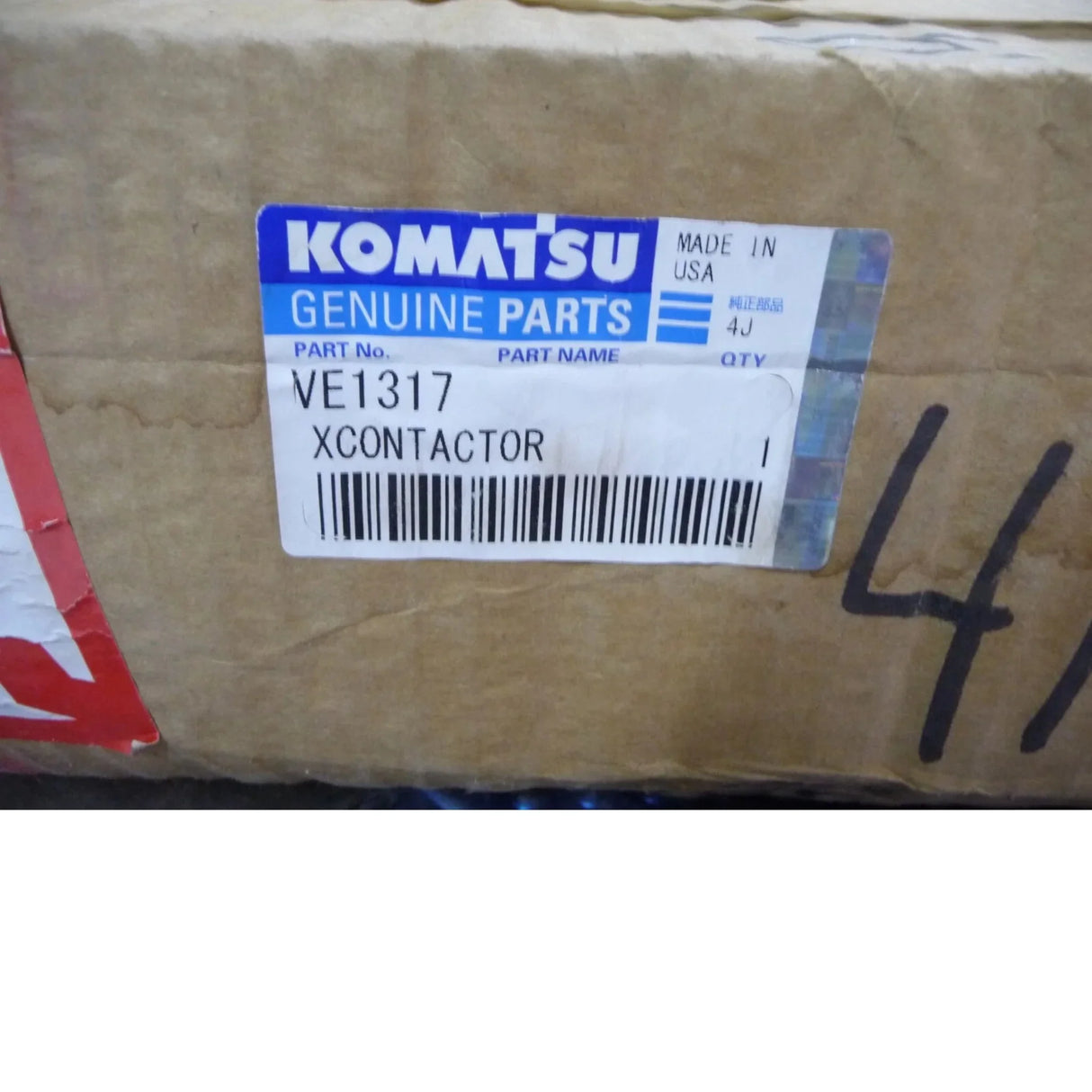 VE1317 Genuine Komatsu Contactor - Truck To Trailer