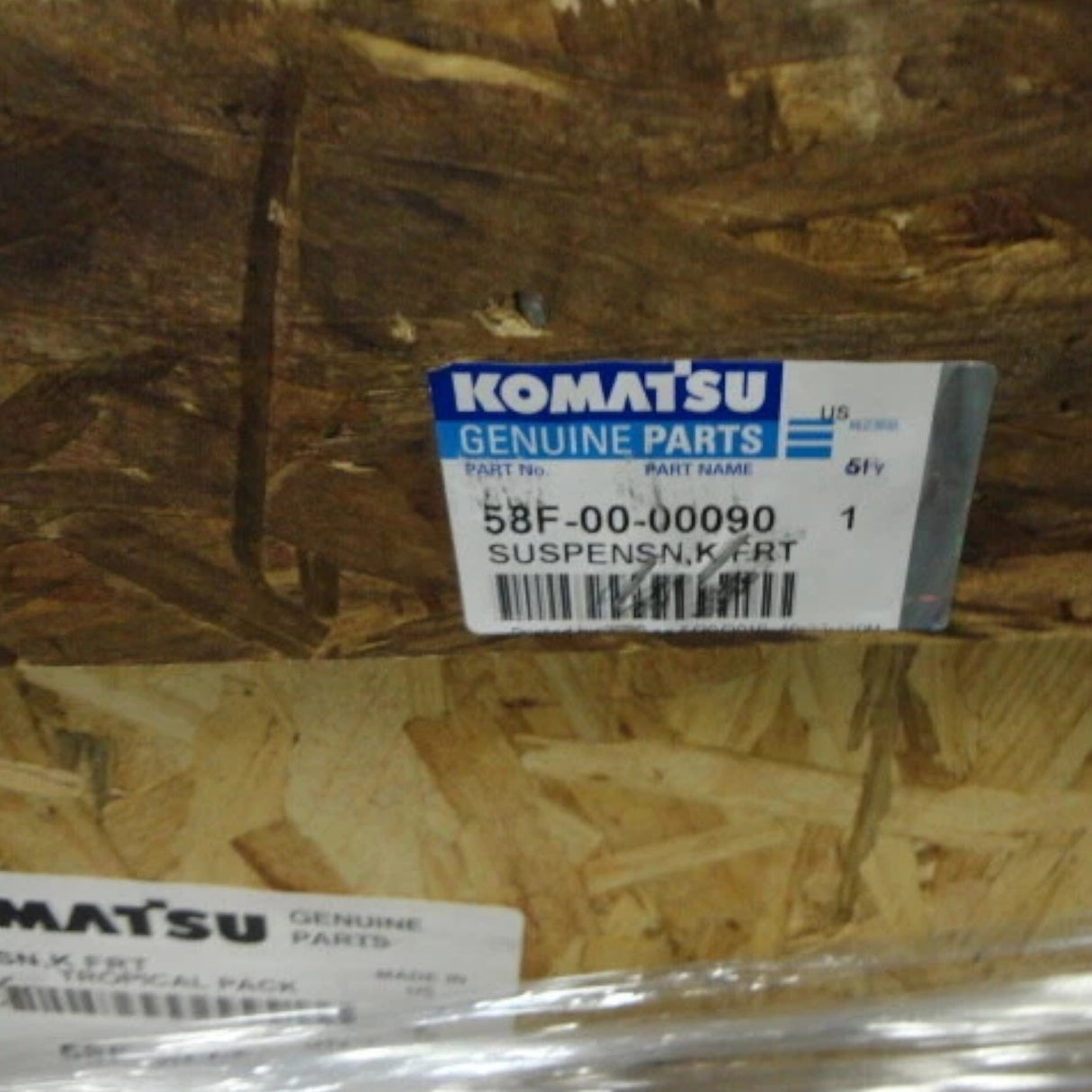 58F-00-00090 Genuine Komatsu Suspension Kit