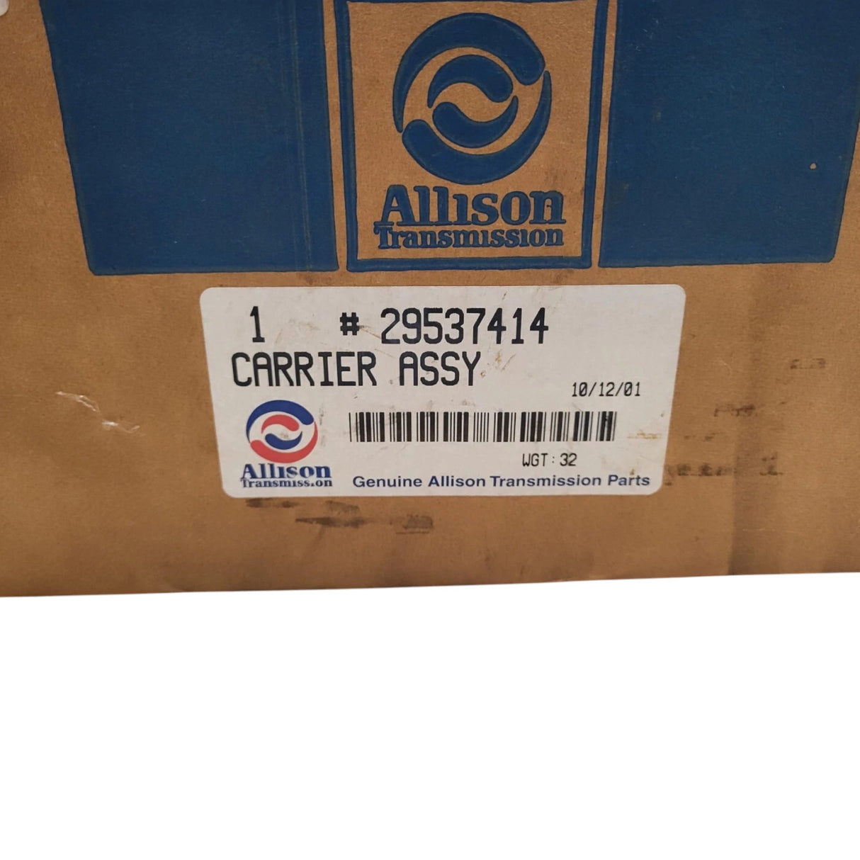 29537414 Genuine Allison Rear Carrier Assembly