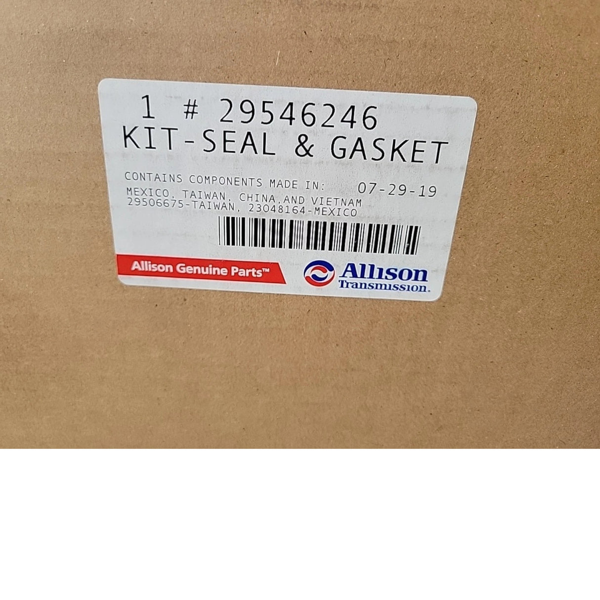 29546246 Genuine Allison Seal and Gasket Kit