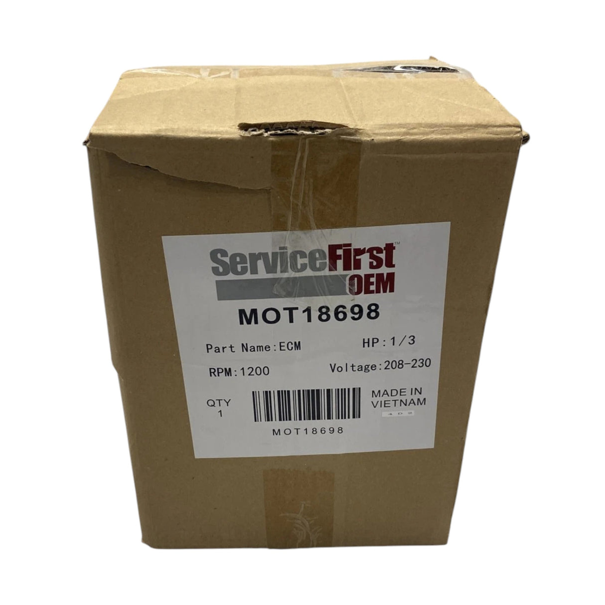 MOT18698 Genuine Trane Electronically Commutated Motor