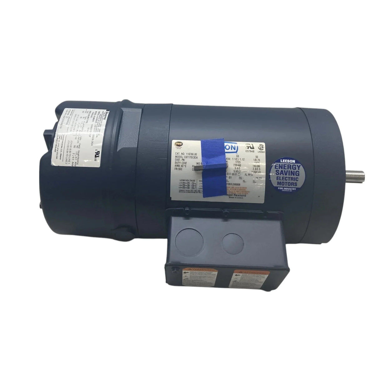116766.00 Genuine Leeson Three Phase Brake Motor - Truck To Trailer