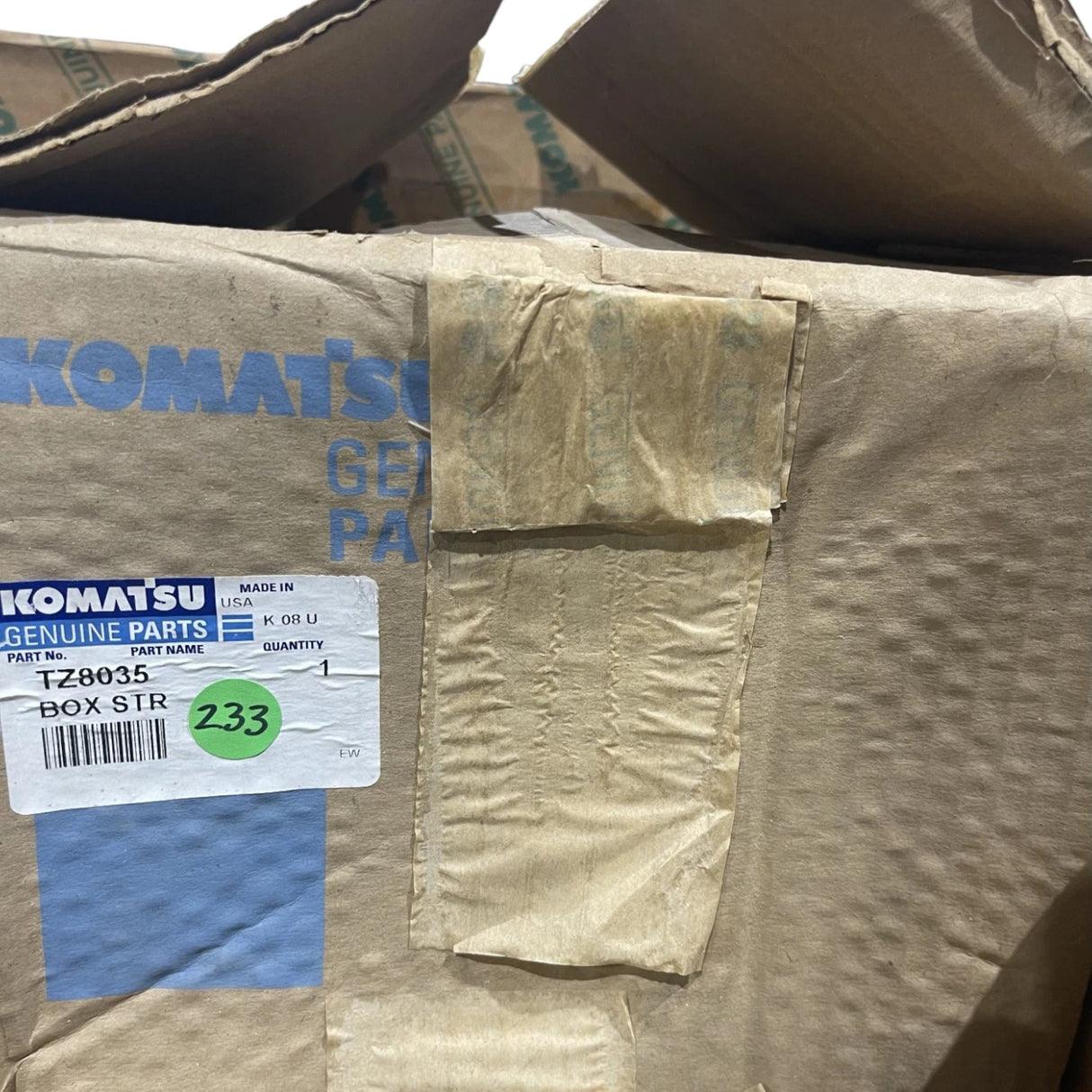 TZ8035 Genuine Komatsu Box STR