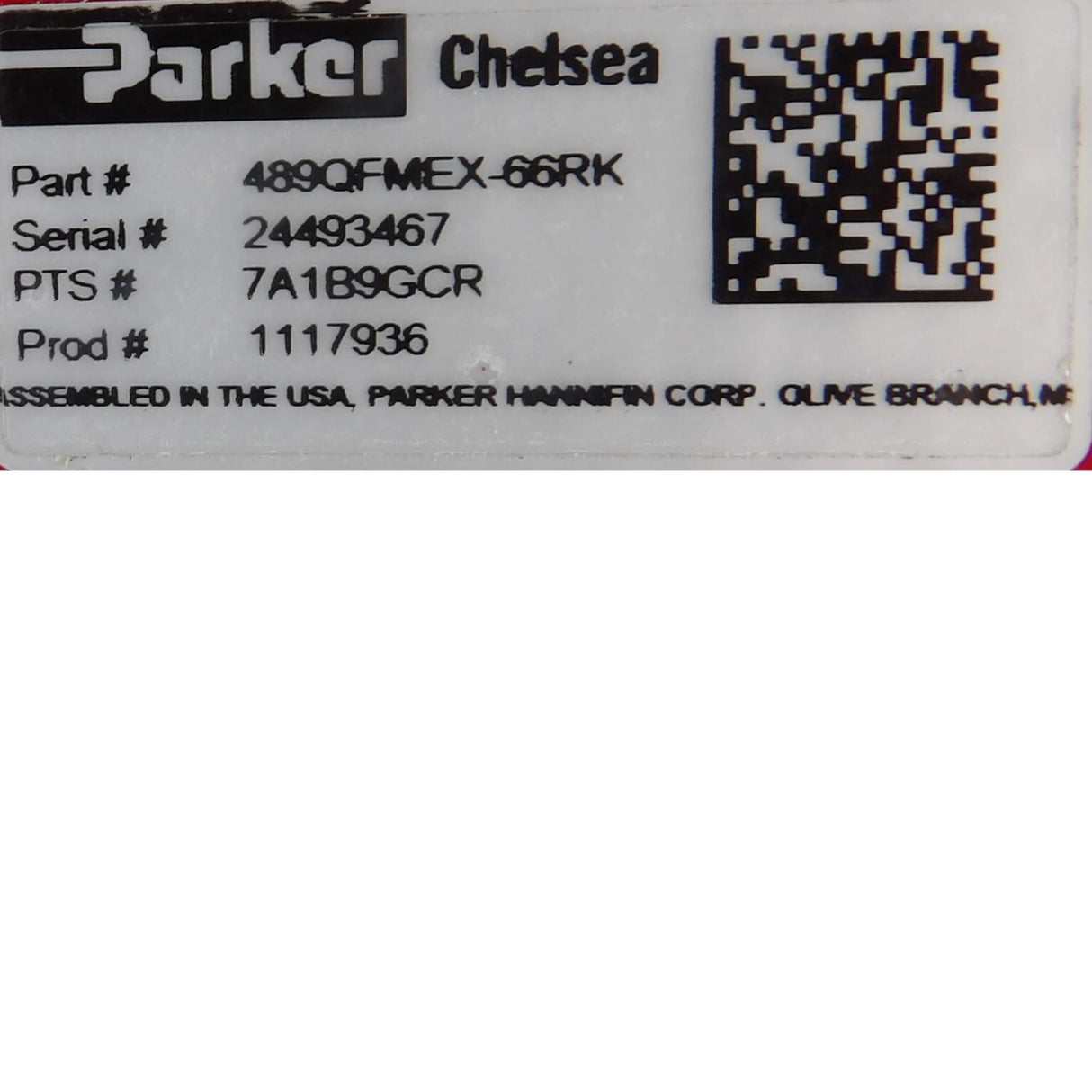 489QFMEX-66RK Genuine Chelsea PTO Power Take Off