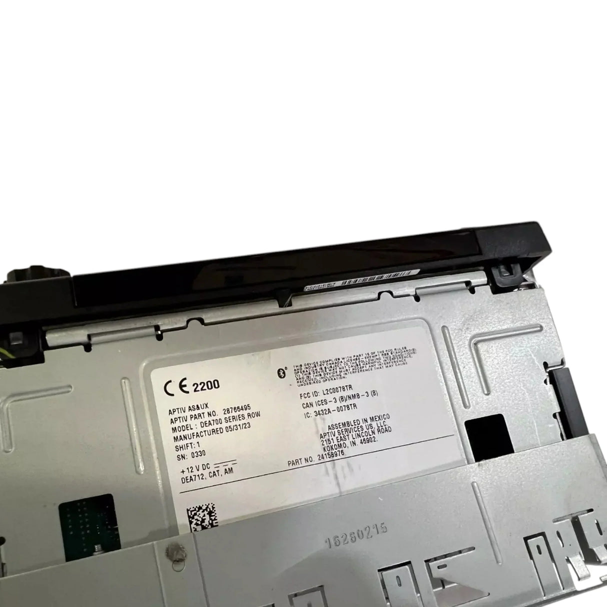 585-1579 CAT Premium Corporate AM/FM Radio - Truck To Trailer