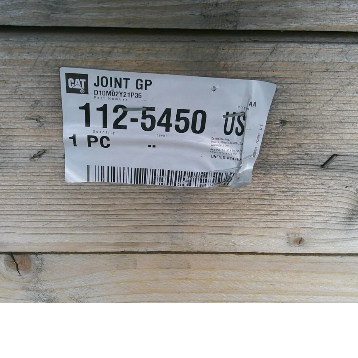 112-5450 CAT Drive Shaft - Truck To Trailer