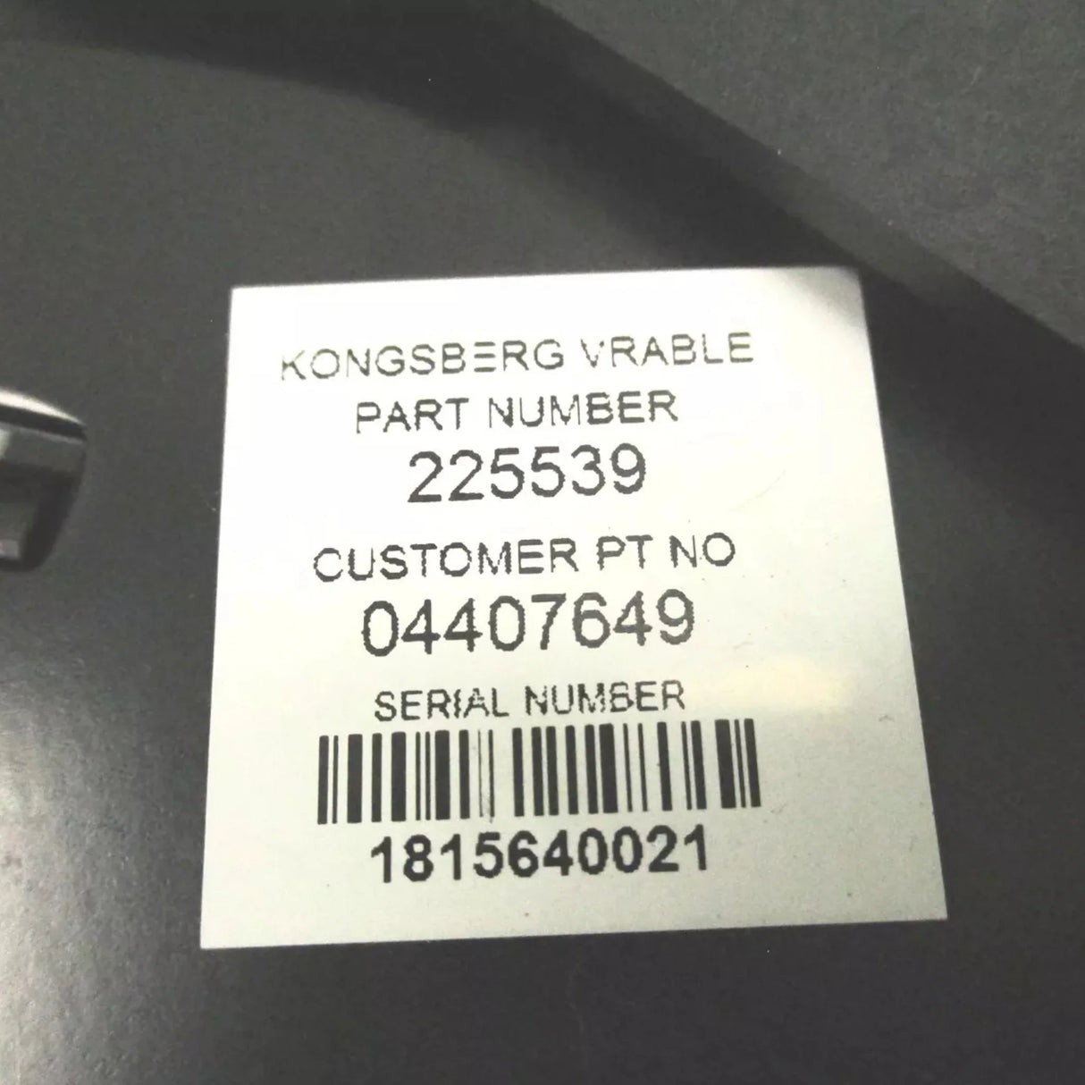 04407649 Deutz Accelerator Pedal - Truck To Trailer