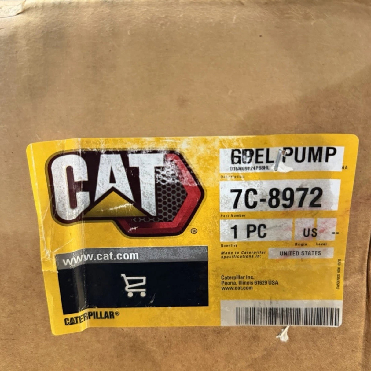 7C-8972 Genuine CAT Fuel Pump GP