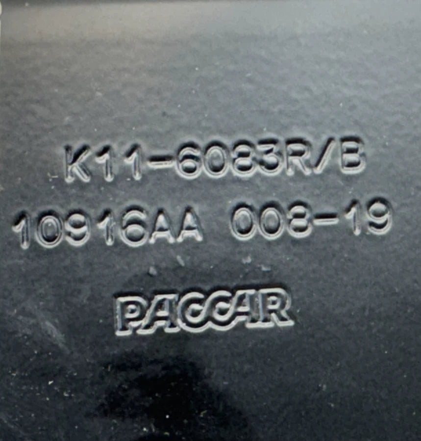 K11-6083R Genuine Paccar Right Side Bracket-Fuel Tank Strap