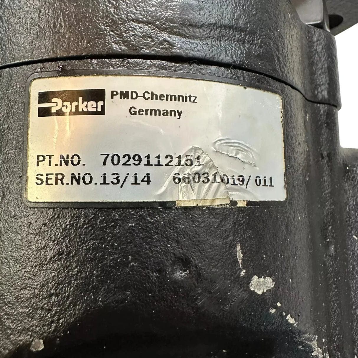 7029112155 Parker Hydraulic Motor Gear Pump - Truck To Trailer