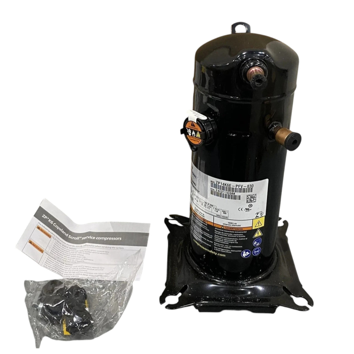 ZP14K6EPFV830 Copeland Scroll Compressor 208-230V