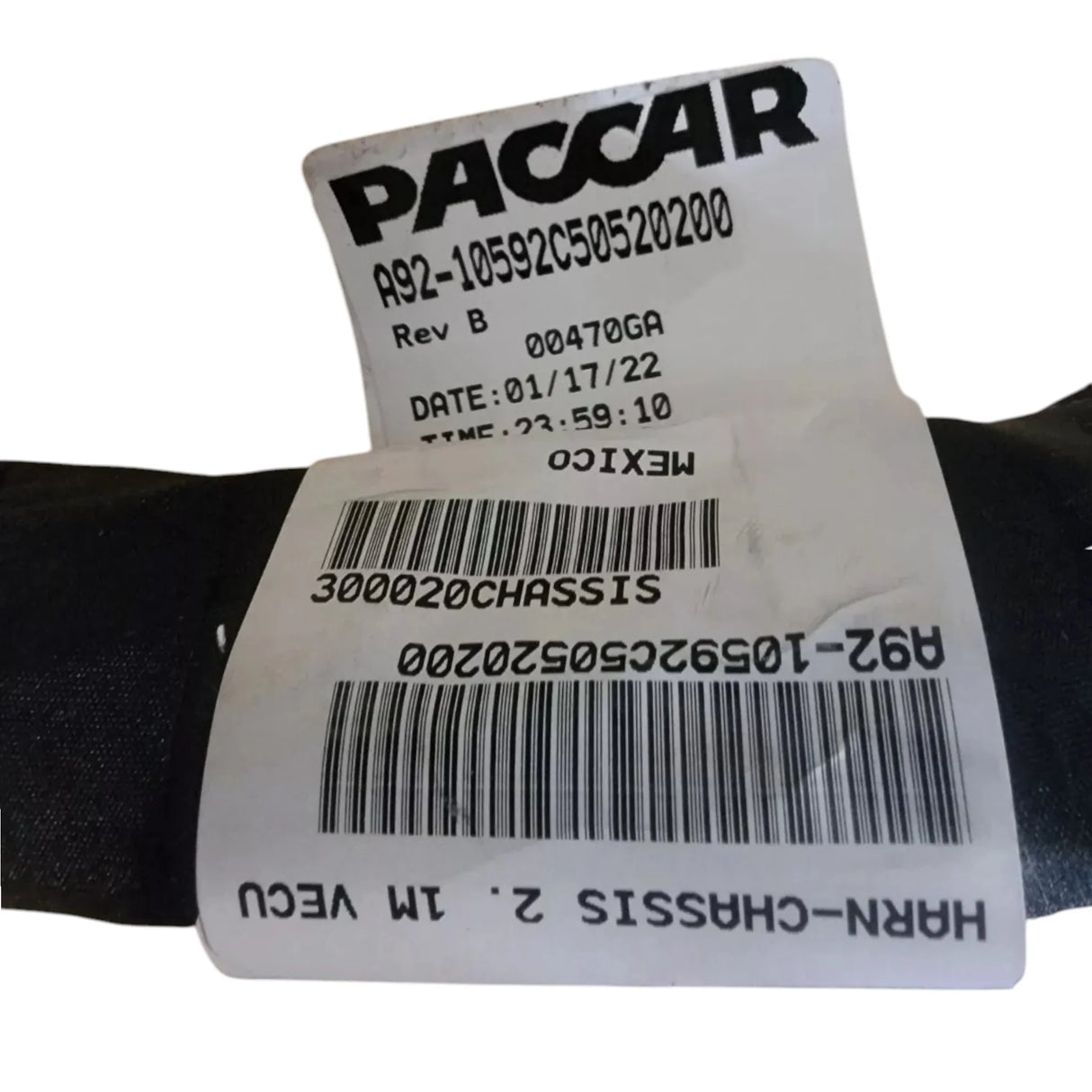 A92-10592C50520200 Paccar Harness-Emission B-Cab - Truck To Trailer