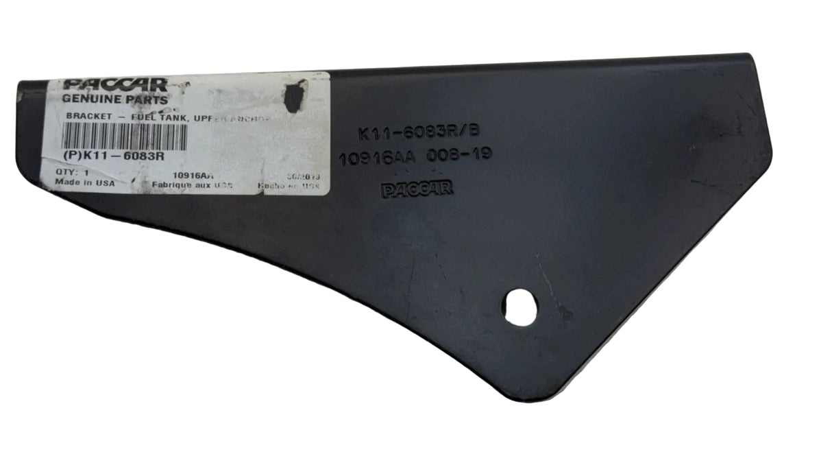 K11-6083R Genuine Paccar Right Side Bracket-Fuel Tank Strap