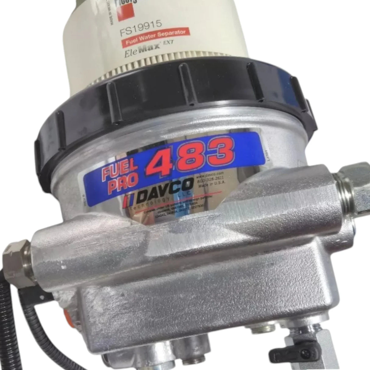 4083353C91 International Fuel Water Filter Davco 483 - Truck To Trailer