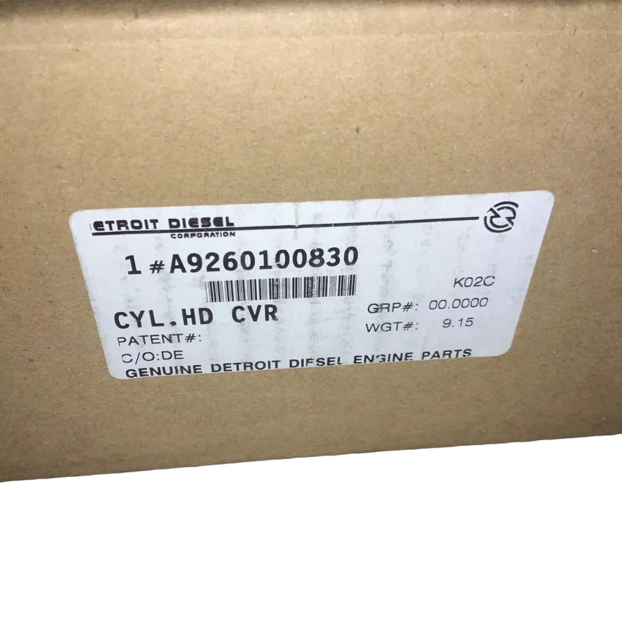 A9260100830 Detroit Diesel Cylinder Head Cover - Truck To Trailer