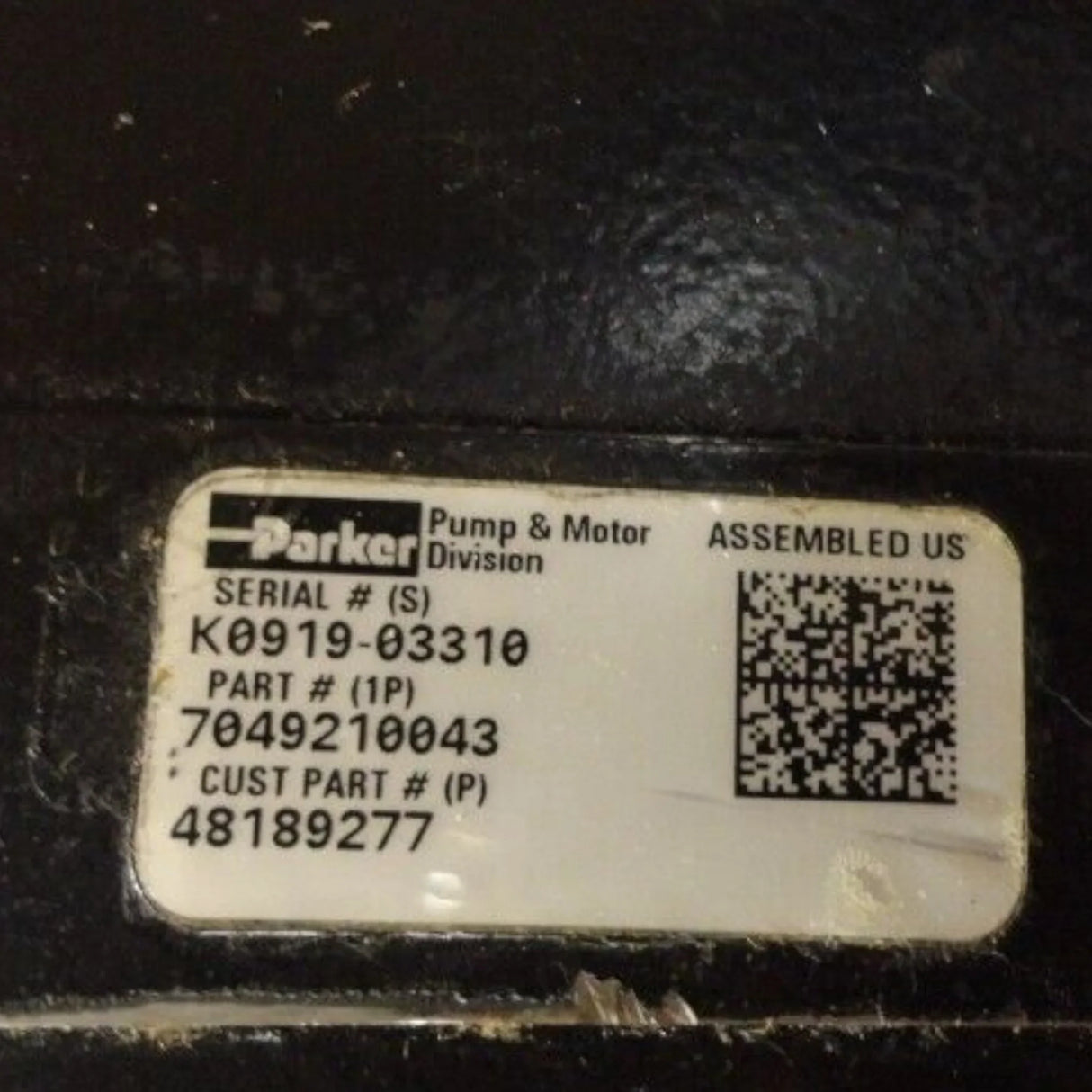 48189277 CNH Hydraulic Motor - Truck To Trailer