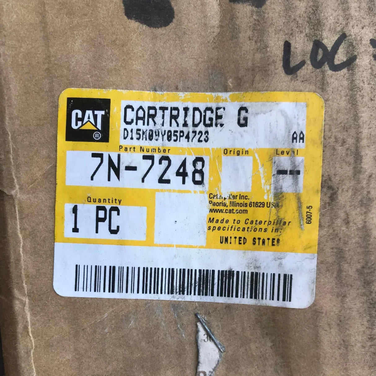 7N-7248 Caterpillar Cartridge G - Truck To Trailer