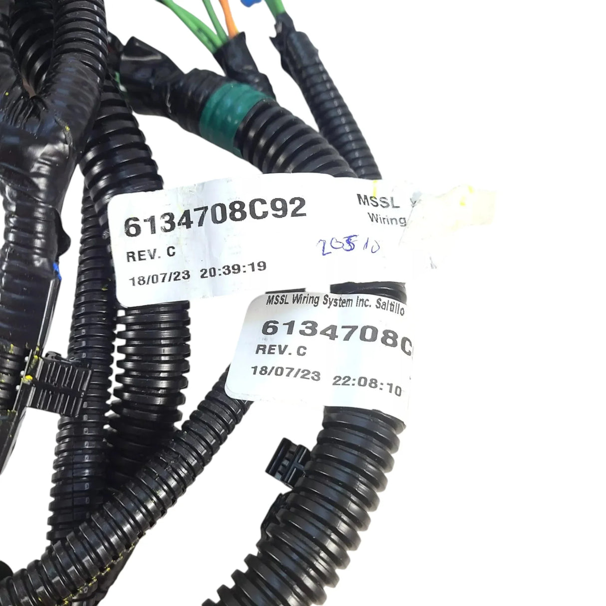 6134708C92 International Harness, Door Wiring, Right Side - Truck To Trailer