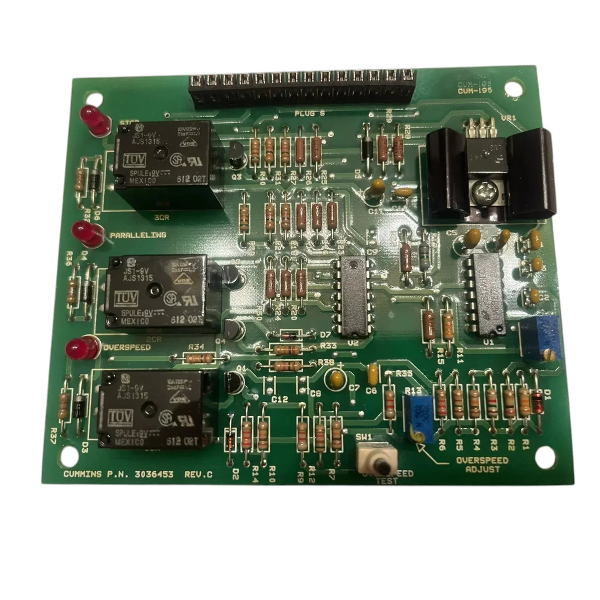 3036453 Genuine Cummins Overspeed Switch - Truck To Trailer