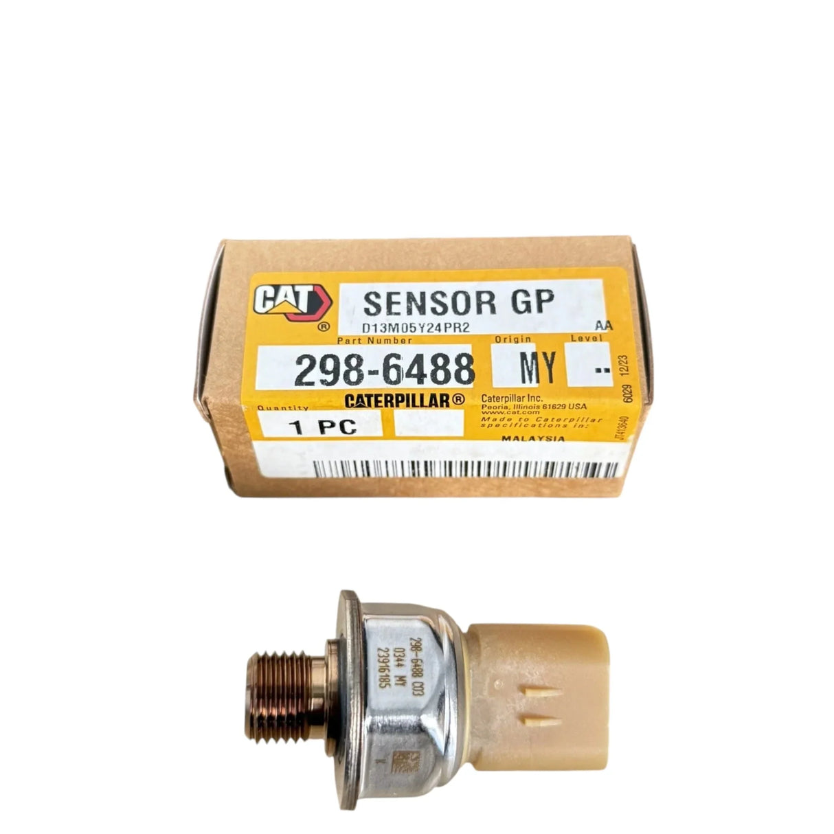 298-6488 Genuine Cat Analog Pressure Sensor - Truck To Trailer