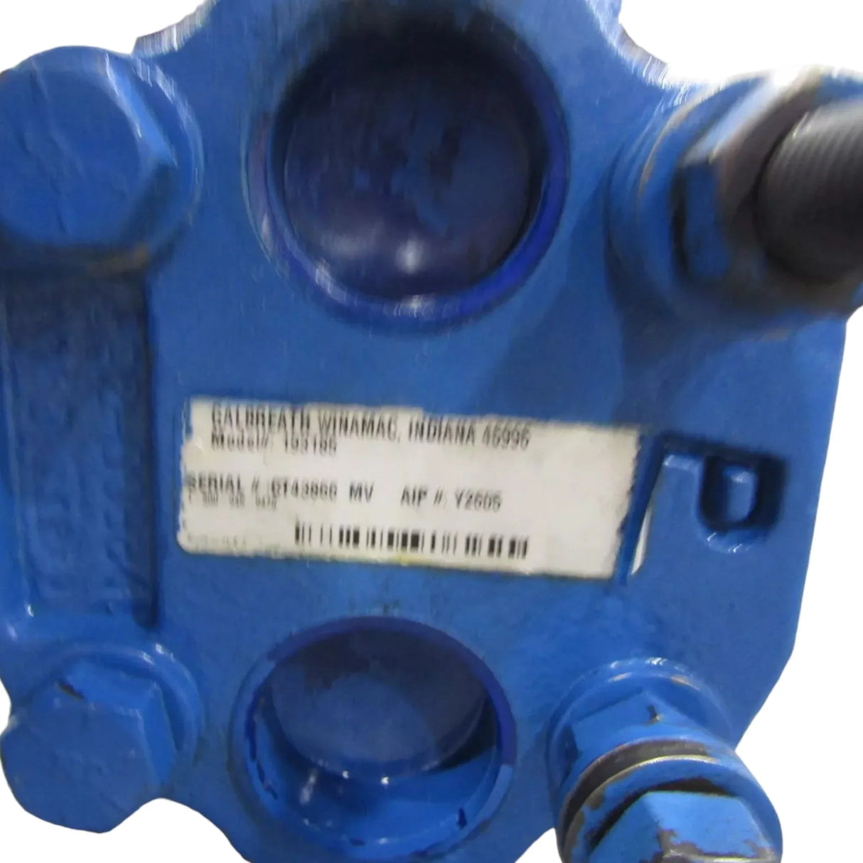 193185 Galbreath Hydraulic Pump - Truck To Trailer