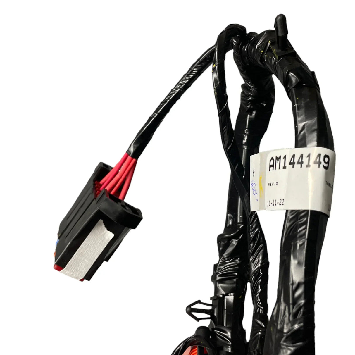 AM137048 Genuine John Deere Turf Continuous Duty Solenoid Wiring Harness - Truck To Trailer