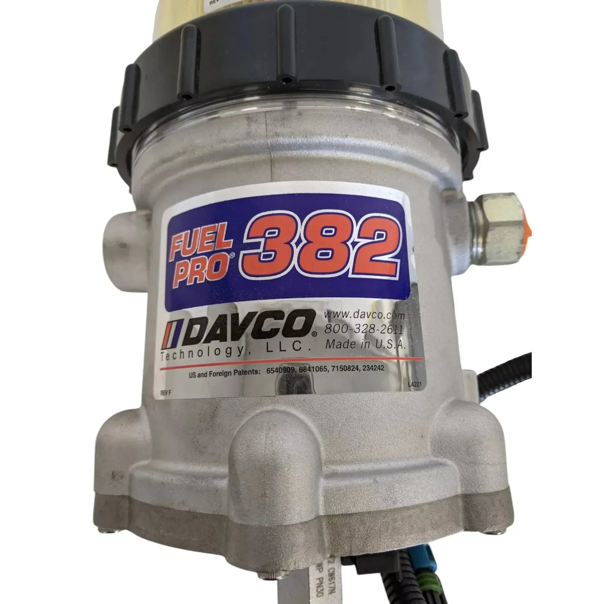 0340571005 Genuine Freightliner Fuel Water Separator Davco 382 - Truck To Trailer