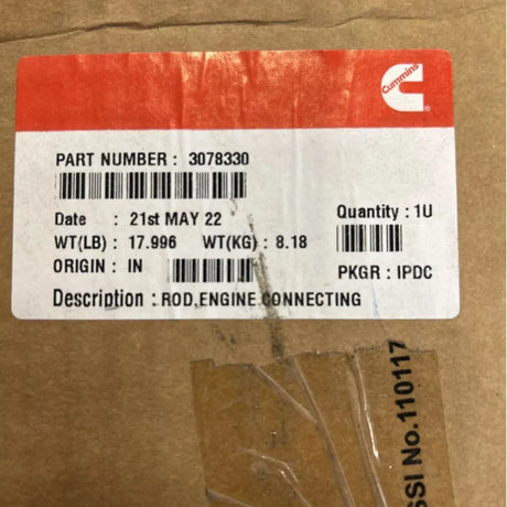 3064294 Genuine Cummins Engine Connecting Rod - Truck To Trailer