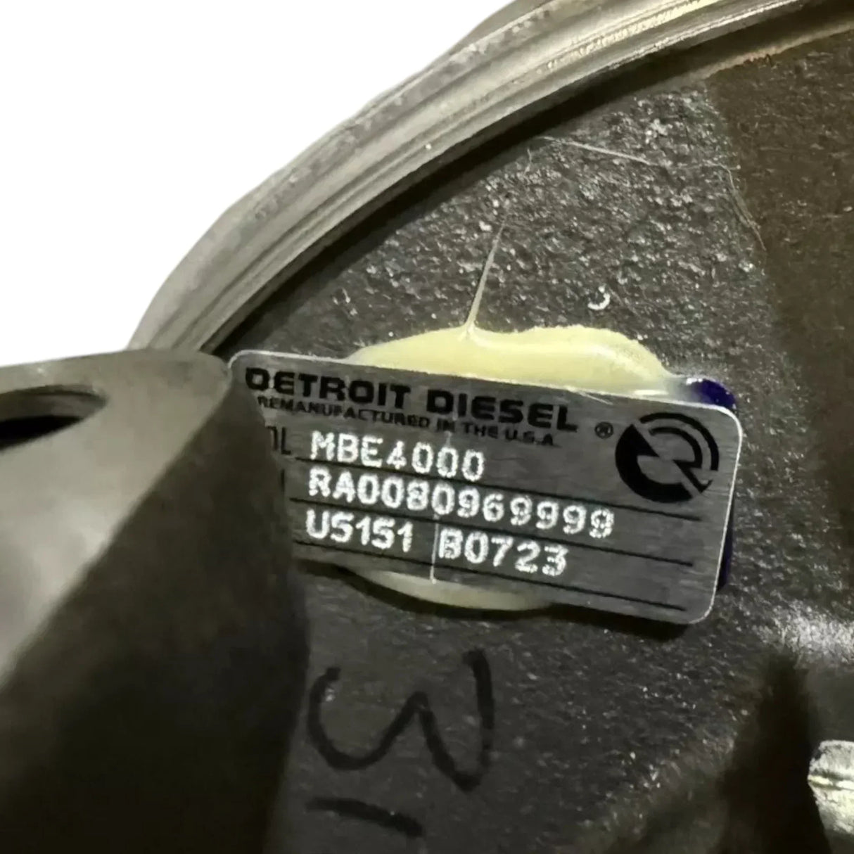 A4601400571 Genuine Detroit Diesel Turbocharger MBE4000 - Truck To Trailer