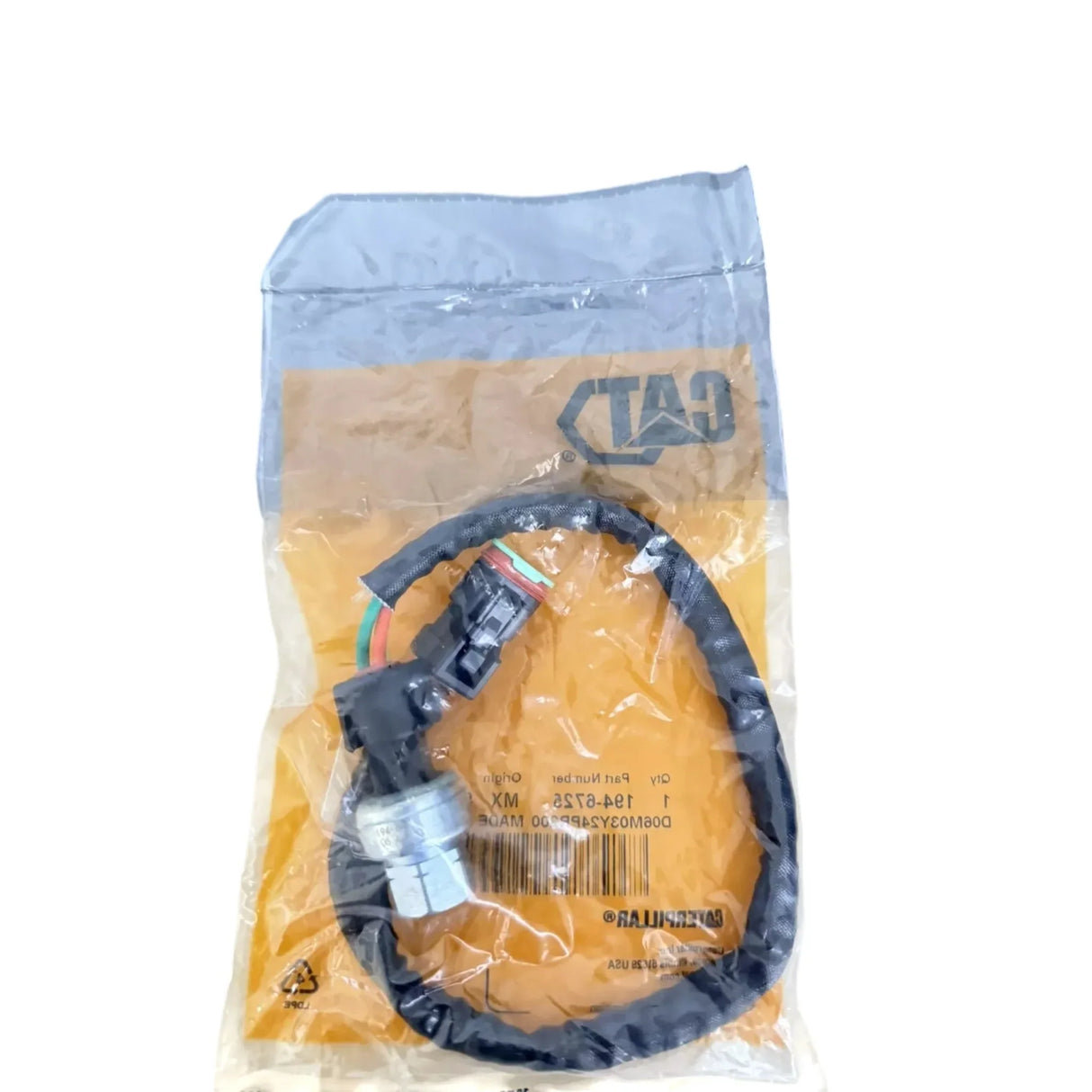 194-6725 Genuine Caterpillar Pressure Switch - Truck To Trailer