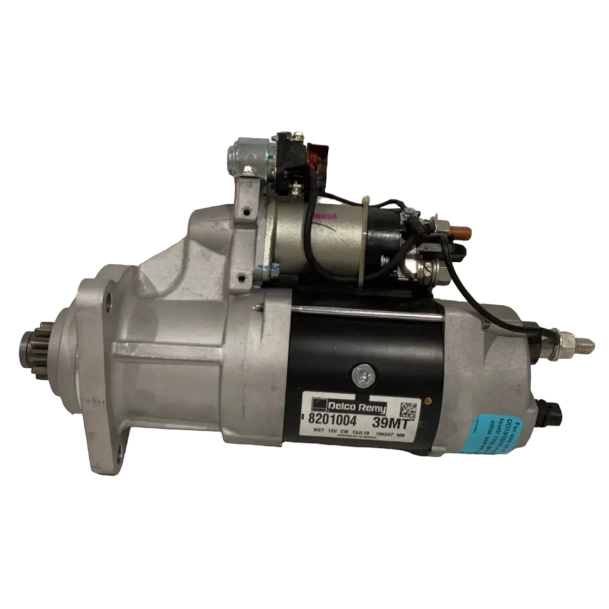 61000704 Delco Remy Starter Motor 11 Teeth 39Mt 12V - Truck To Trailer