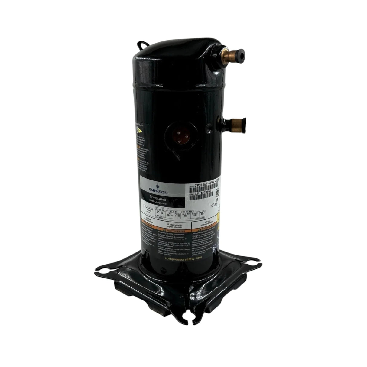 ZP31K5E-PFV-130 Genuine Copeland Scroll Compressor 208-230 - Truck To Trailer