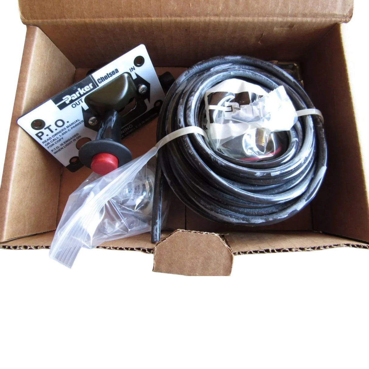 328388-98X Genuine Chelsea Power Take Off Air Shift Cylinder Installation Kit - Truck To Trailer