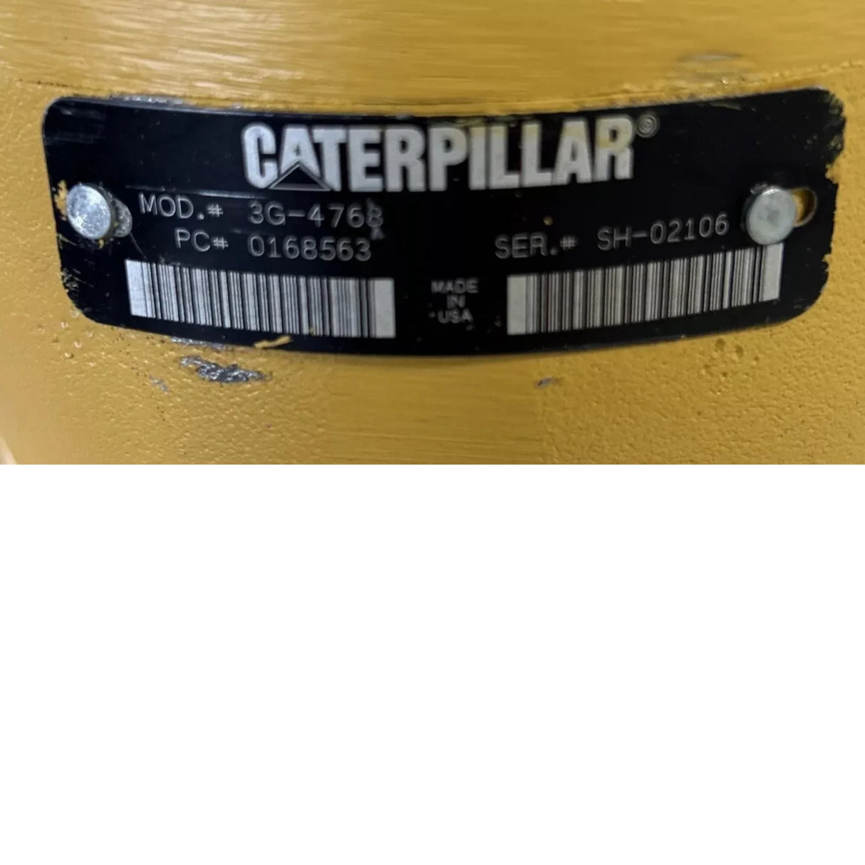 3G-4768 Caterpillar Hydraulic Gear Pump - Truck To Trailer