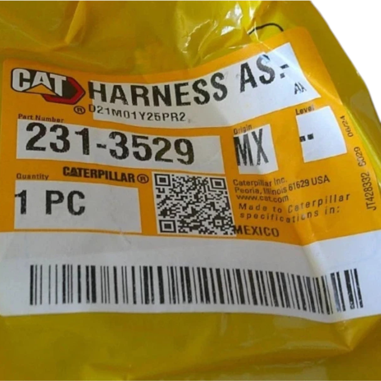 2313529 Genuine Cat Transmission Control Wiring Harness