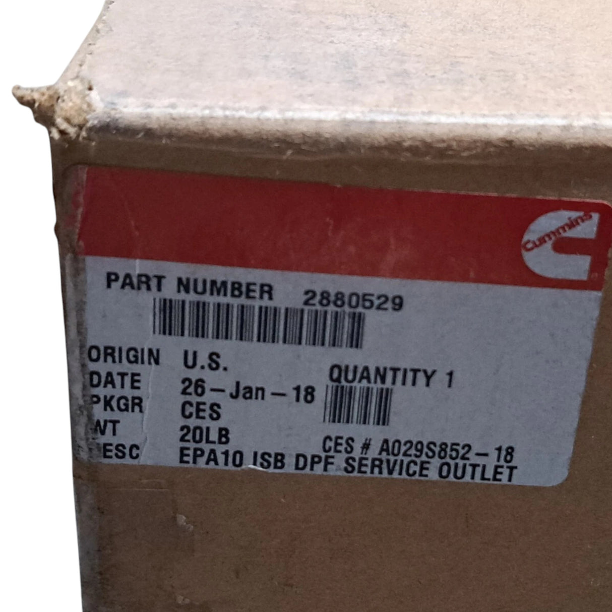 2880529 Genuine Cummins Outlet Module
