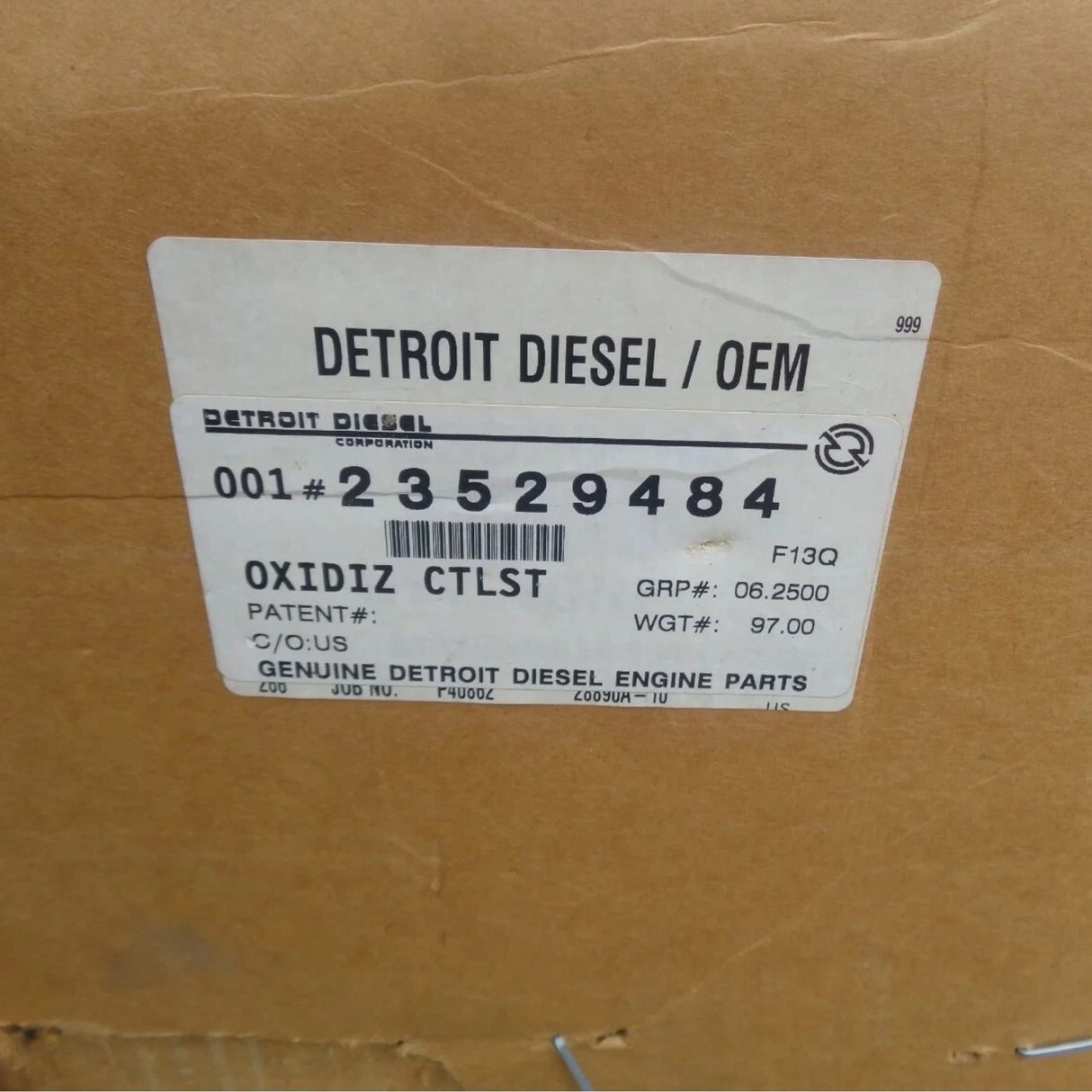 23529484 Genuine Detroit Diesel Oxidation Catalyst - Truck To Trailer