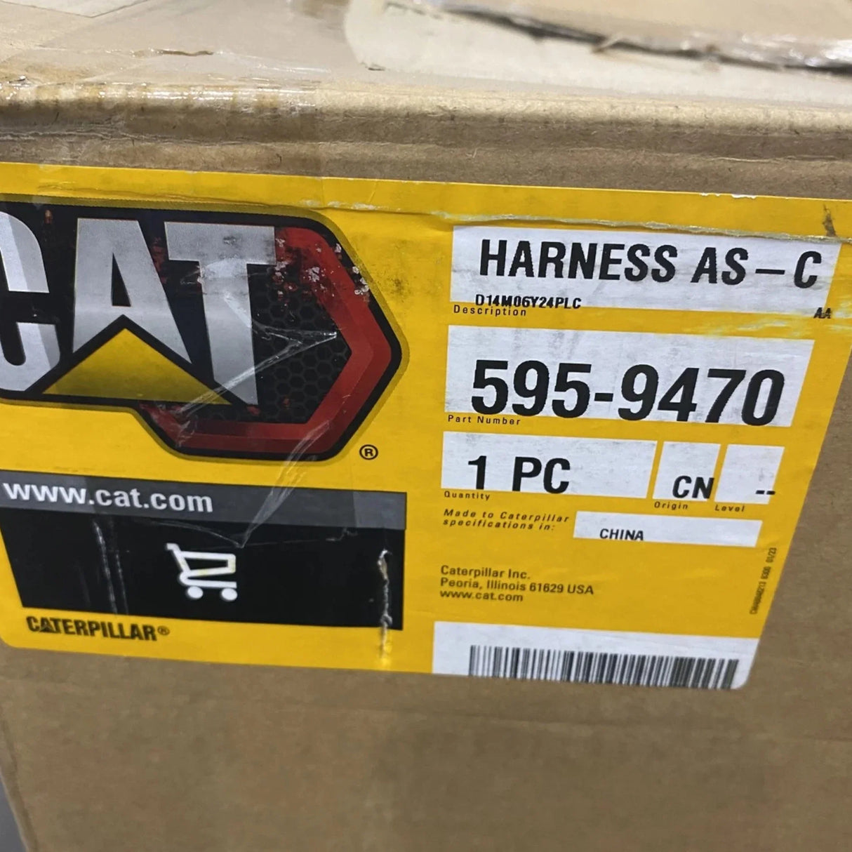 595-9470 Genuine CAT Chassis Wiring Harness - Truck To Trailer