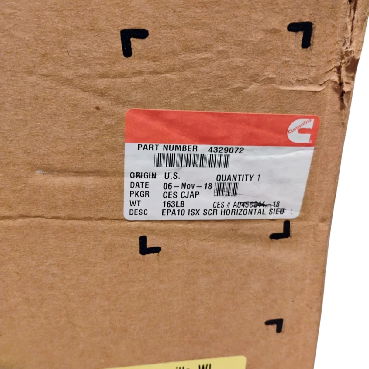 2880225 Genuine Cummins Aftertreatment Device