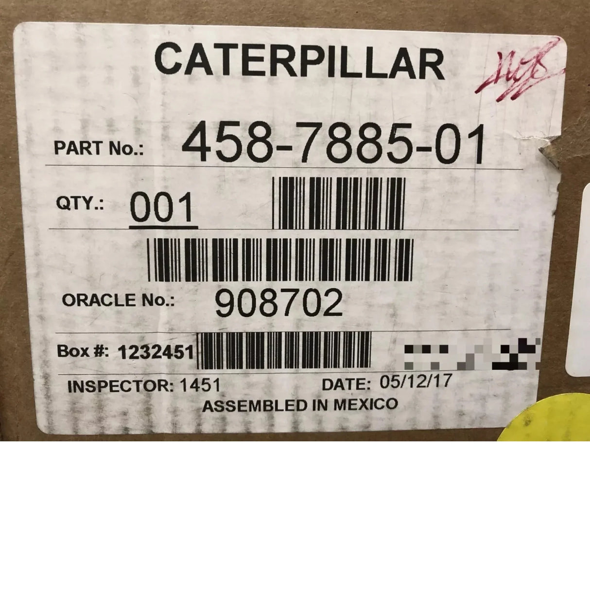 458-7885 Caterpillar Wiring Harness Assembly - Truck To Trailer