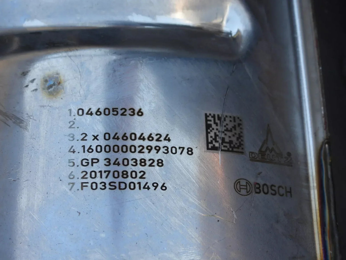 0405236 Deutz Diesel DOC Cat Catalyst Catalytic Converter - Truck To Trailer