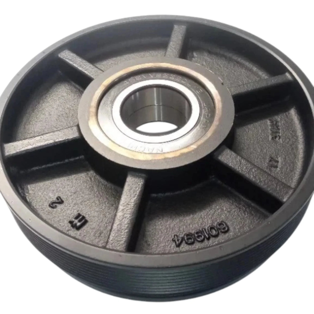 3879328C1 Genuine International Engine Cooling Fan Clutch Pulley - Truck To Trailer