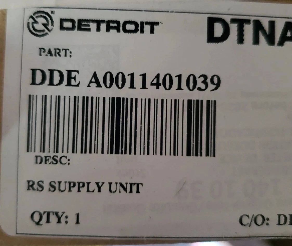 0011401039 Genuine Detroit Diesel Meter Device Repair Kit